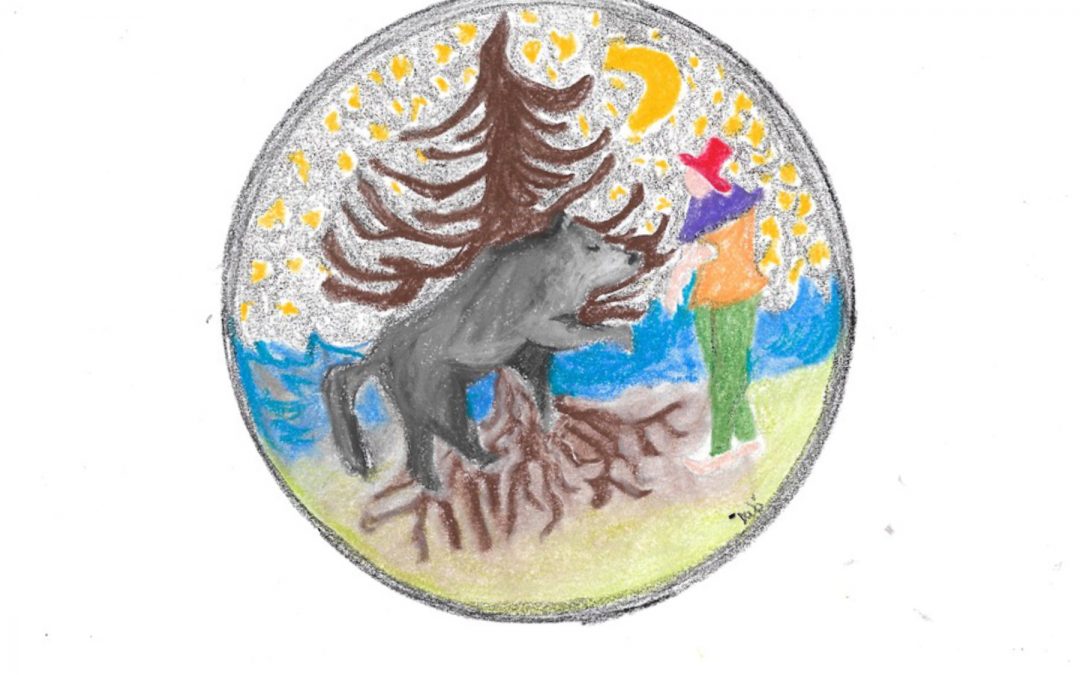 Una flor carmesí y el amor romántico